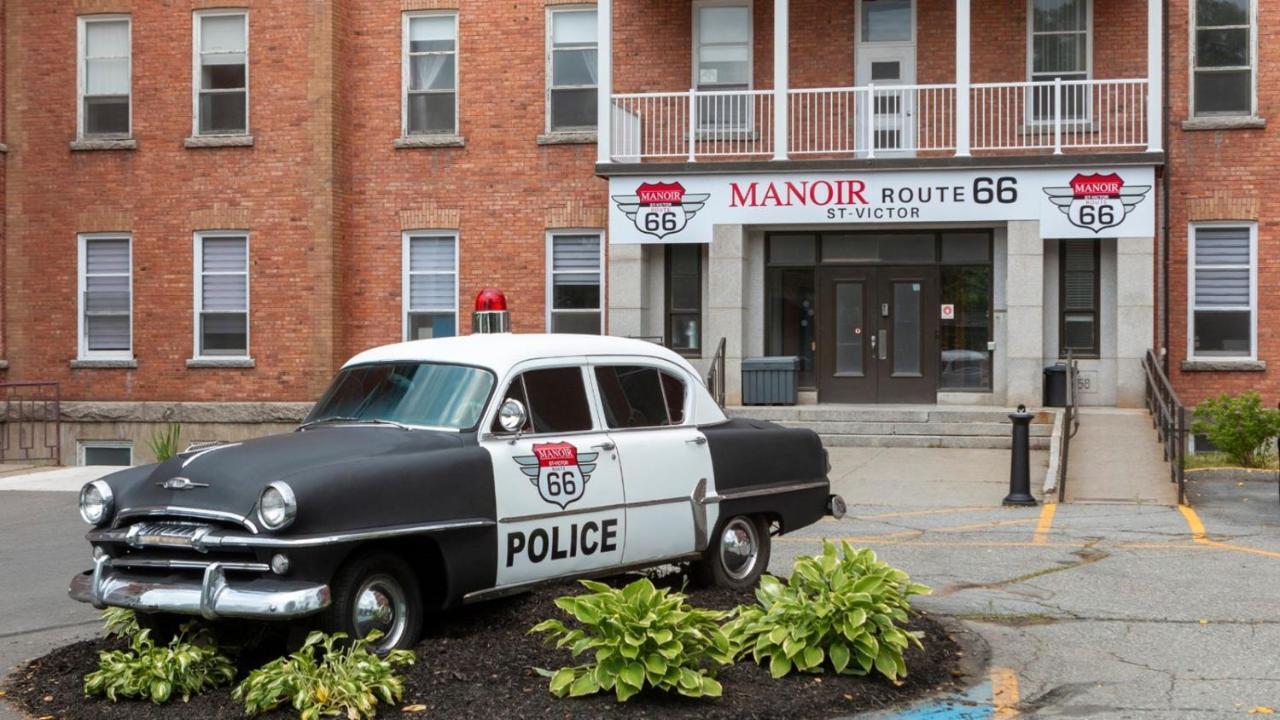 Hotel Historique Et Manoir Route 66 Saint-Victor 外观 照片