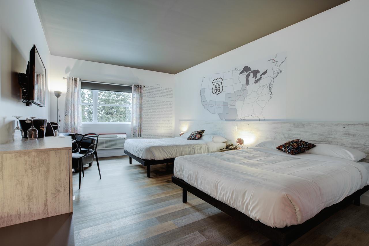 Hotel Historique Et Manoir Route 66 Saint-Victor 外观 照片